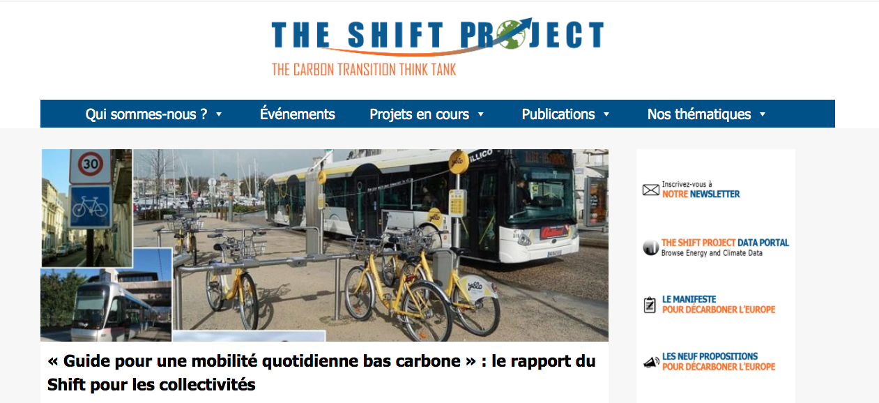 THE SHIFT PROJECT